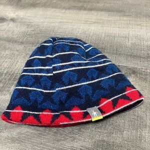 Smartwool Kids Reversible Blue Star Print Beanie